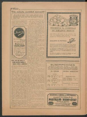 Una extraña sociedad mercantil