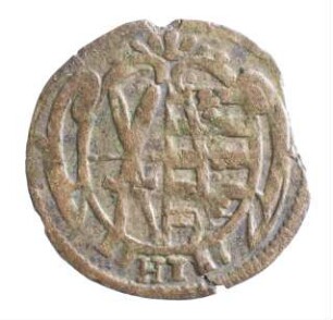 Münze, Pfennig, 1625