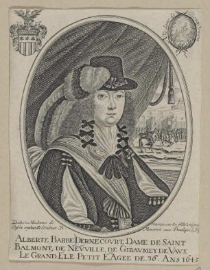 Bildnis der Alberte Barbe Dernecovrt, Comtesse de Saint-Balmont