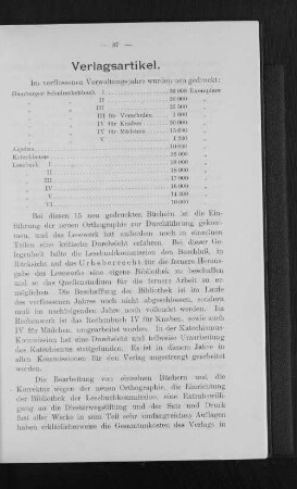 Verlagsartikel.