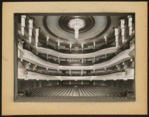 Thalia-Theater, Elberfeld: Ansicht Zuschauerraum