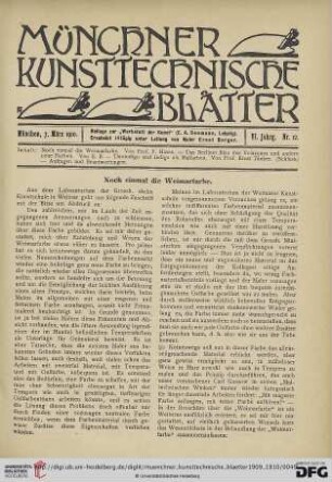 6: Noch einmal die Weimarfarbe