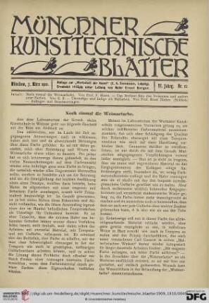 6: Noch einmal die Weimarfarbe
