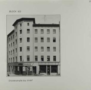 Fotografie: Oranienstr. 14a