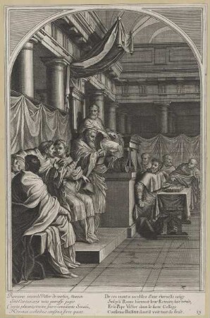 Bildnis des Viktor III. (Approbation des Kartäuserordens)