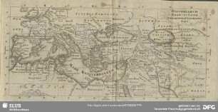 Historiarum Graec. Et Latin. Geographica Contracta Tab. I.
