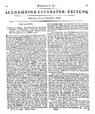Die Hausmutter in allen ihren Geschäften. Bd. 1, 3., verm. Aufl. - Bd. 2. Leipzig: Junius 1791