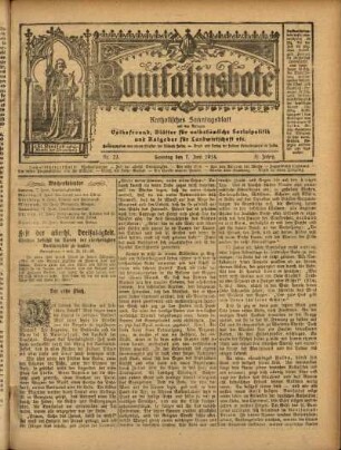 Ausgabe vom Sonntag, den 07. Juni 1914.