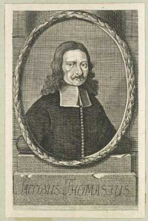 Bildnis des Jacobus Thomasius