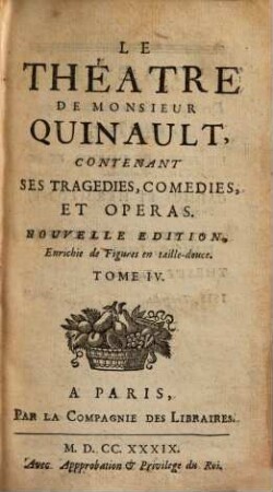 Le Theatre de M. Quinault, 4