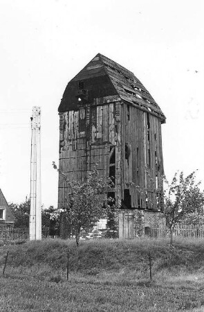 Zwochau-Grabschütz (devastiert). Körnermühle, Bockmühle