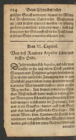Das XL. Capitel.
