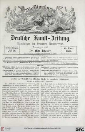 Nr. 16 (15. April 1860)