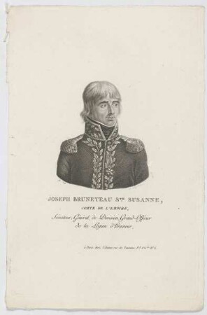 Bildnis des Joseph Bruneteau S.te Susanne