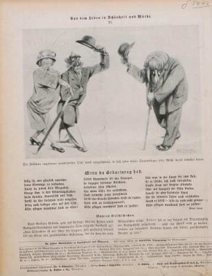 "Aus dem Leben in Schönheit und Würde"