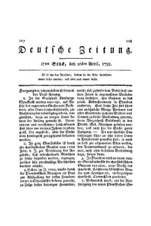 Fortgang des bürgerlichen Lebens in der Verbesserung