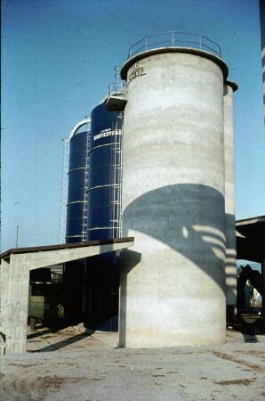 Fotografie: Lagertechnik, Hochsilo, Hochbehälter gasdicht, Hochbehälter monolitisch