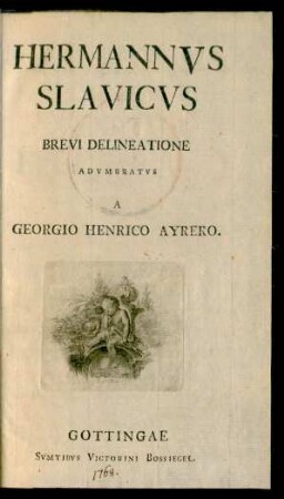 Hermannus Slavicus Brevi Delineatione Adumbratus