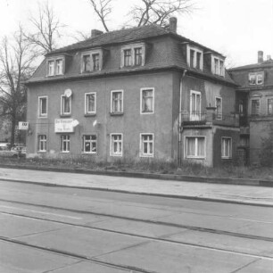 Dresden-Neustadt, Antonstraße 12. Villa (1827). Straßenansicht