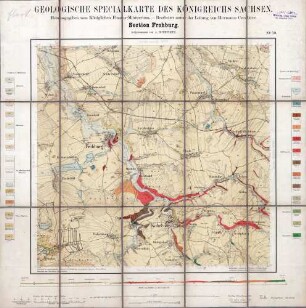 [4941] Frohburg, Geologische Specialkarte des Königreichs Sachsen