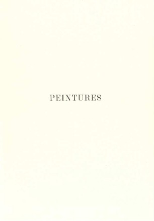 Peintures