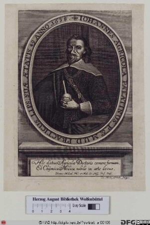 Bildnis Johann Agricola