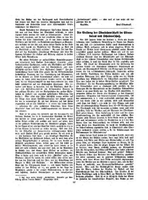 Die Stellung der Oberlehrerschaft im Elternbeirat und Schulausschuß