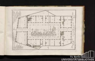 No. 5. Plan au rez de Chausée. Grund zu ebner Erden.