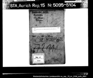 Die Dispensationen des Radmachergesellen Hans Pals in Weener