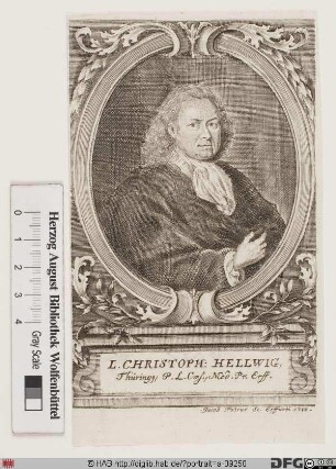 Bildnis Christoph Hellwig (1716 von)