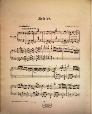 Deux caprices : pour piano ; op. 111. 1. Boleros. - 10 S.