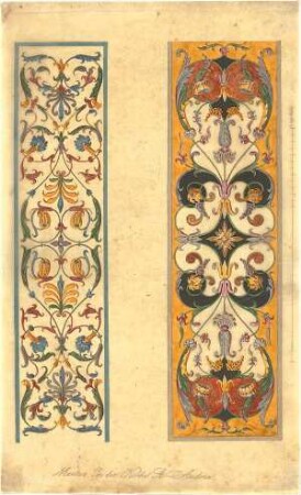 Zocher, Ernst; Mantua (Italien); S. Andrea - Ornamente (Ansichten)