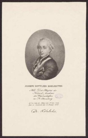 Kölreuter, Joseph Gottlieb