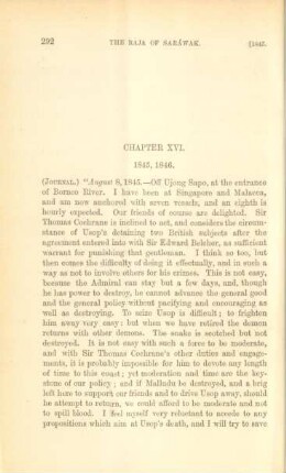 Chapter XVI. 1845, 1846