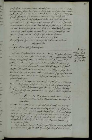 Genehmigung der Rechnung der Professoren-Witwen- und -Waisen-Kasse; Beanstatung des Prozentgeldes des Rechnungsführers.