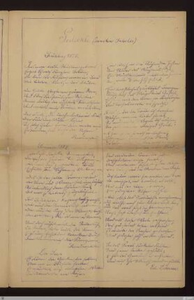 Frühling 1887 : [NLB] / Rumänophile