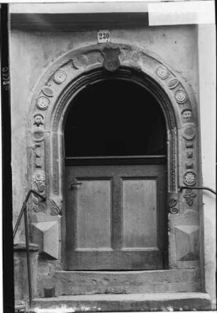 Heidelsheim Eingangstür (1706)