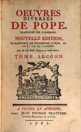 Oeuvres Diverses De Pope : Traduites De L'Anglois, 2. Essai Sur L'Homme