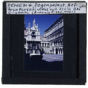 Venedig, Dogenpalast : Innenhof mit Scala dei Giganti