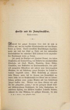 Vom rollenden Flügelrade : Skizzen und Bilder ; (nachgelassenes Werk)