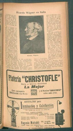 Ricardo Wágner en Italia