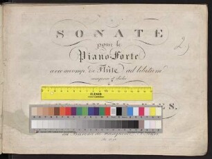 Sonate pour le piano-forte avec accomp. de flûte ad libitum : oeuv. 76