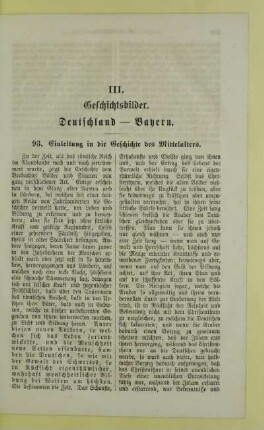 93. Einleitung in die Geschichte des Mittelalters