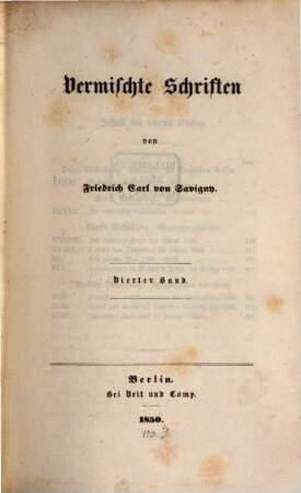 Vermischte Schriften, 4