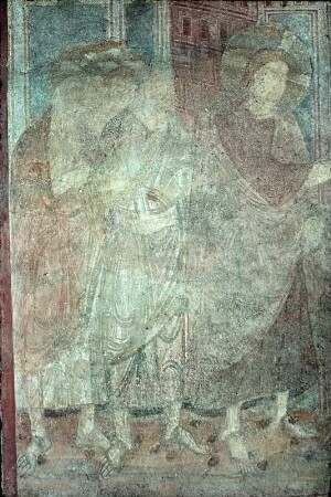 2. Bildfeld von Osten: Die Auferweckung des Jünglings von Nain