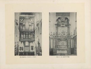 Lübeck - Inneres der Marienkirche