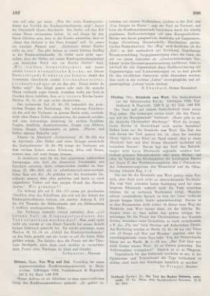 188-189 [Rezension] Gotthard, Herbert, Der Text des Buches Nehemia