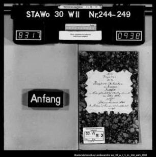Zivilstandsregister Frellstedt (Kanton Helmstedt)