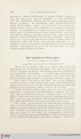 16: Zwei graphische Neuerungen