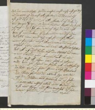 Brief von Vulpius (Goethe), Christiane an Goethe, Johann Wolfgang von